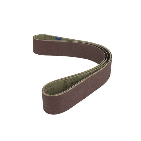C.H. Hanson Norse, CH Hanson 42 in. L X 2 in. W Aluminum Oxide Sanding Belt 50 Grit Coarse 3 pc
