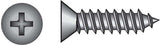 HILLMAN No. 8 X 1-1/2 in. L Phillips Flat Head Sheet Metal Screws 100 pk