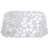 iDesign 12.3 in. L X 10.8 in. W Clear Plastic Sink Mat