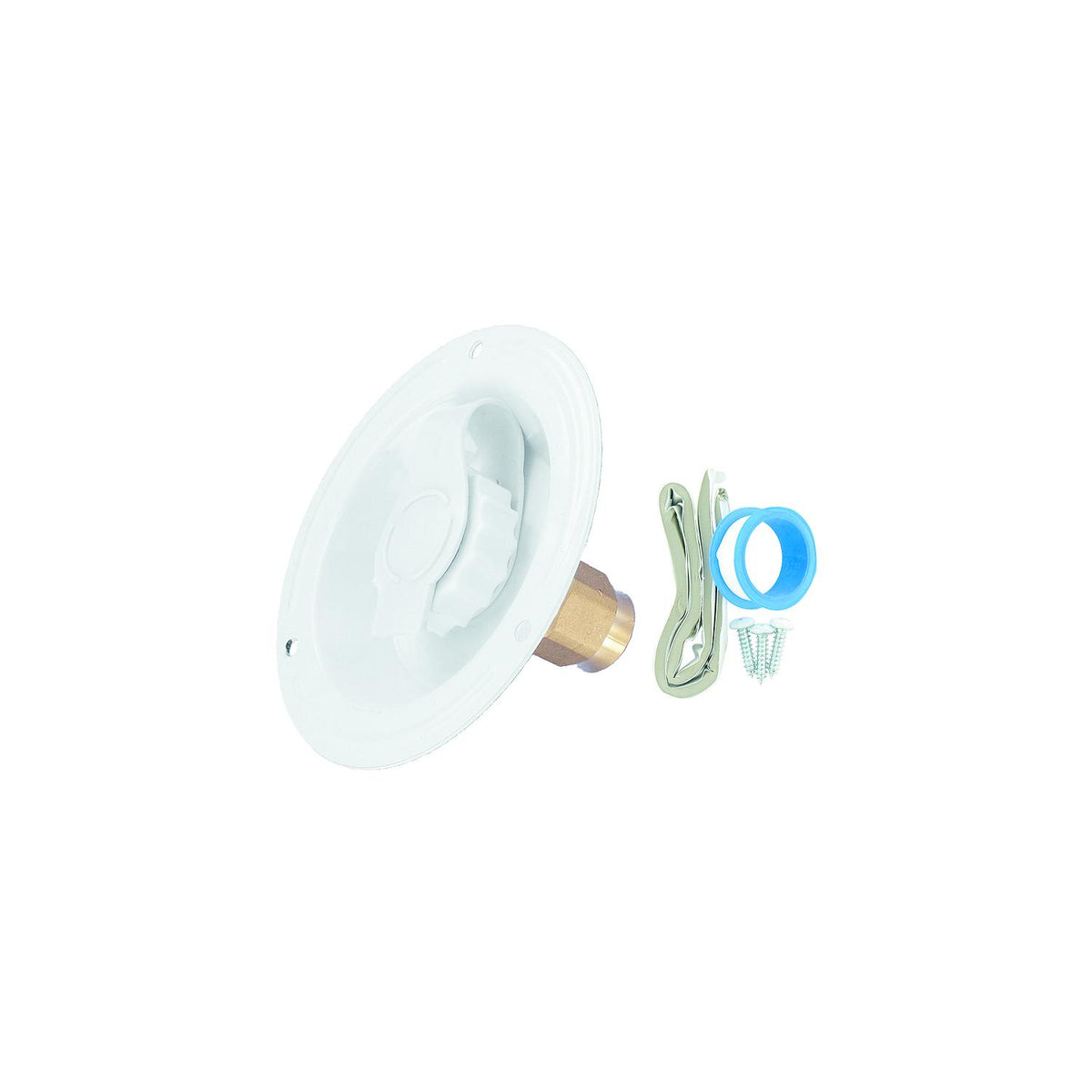 Valterra Brass Check Valve 1/2″ FPT Recessed RV Water Inlet & Includes ...