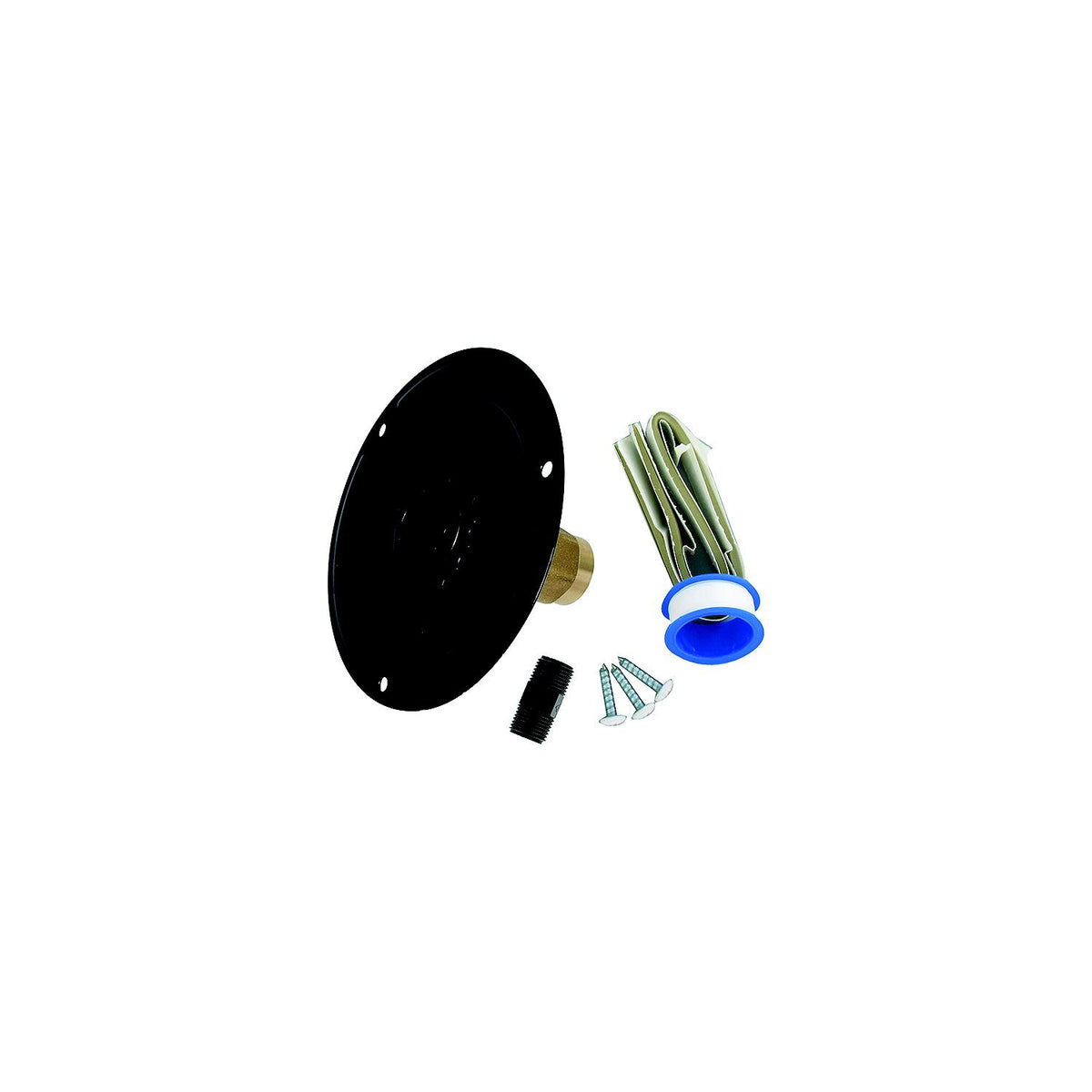 Valterra Brass Check Valve 1/2″ FPT Recessed RV Water Inlet & Includes ...