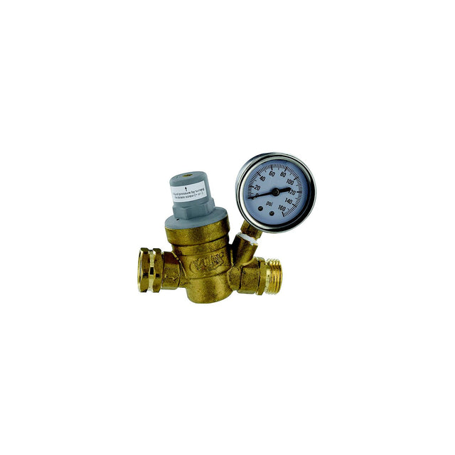Valterra A01-1117VP Brass Adjustable RV Water Regulator