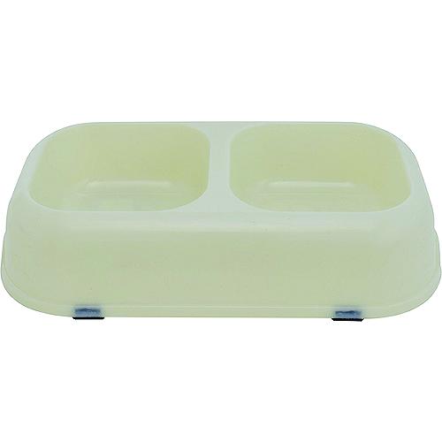 Valterra A102005 Glow-In-The-Dark Dog Twin Pet Bowl, Medium