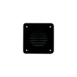 BATT BOX VENT LOUVER BLK BULK