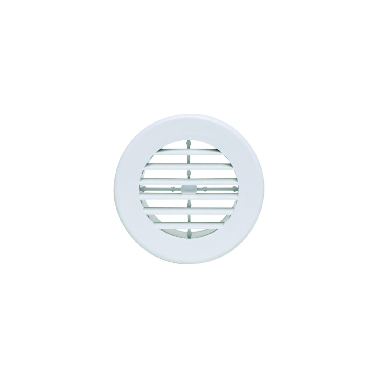 Valterra Non-Dampered Heating &amp; A/C Register, White