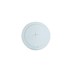Valterra 4" Dampered Heating &amp; A/C Register, White