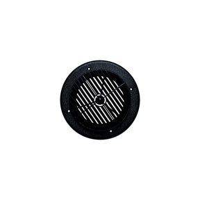 Valterra 4" Louvered Heating &amp; A/C Register, Black