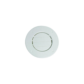 Valterra 4" Dampered Heating &amp; A/C Register, White