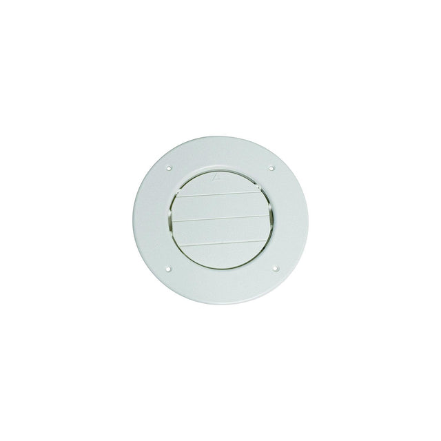 Valterra 4" Dampered Heating &amp; A/C Register, White