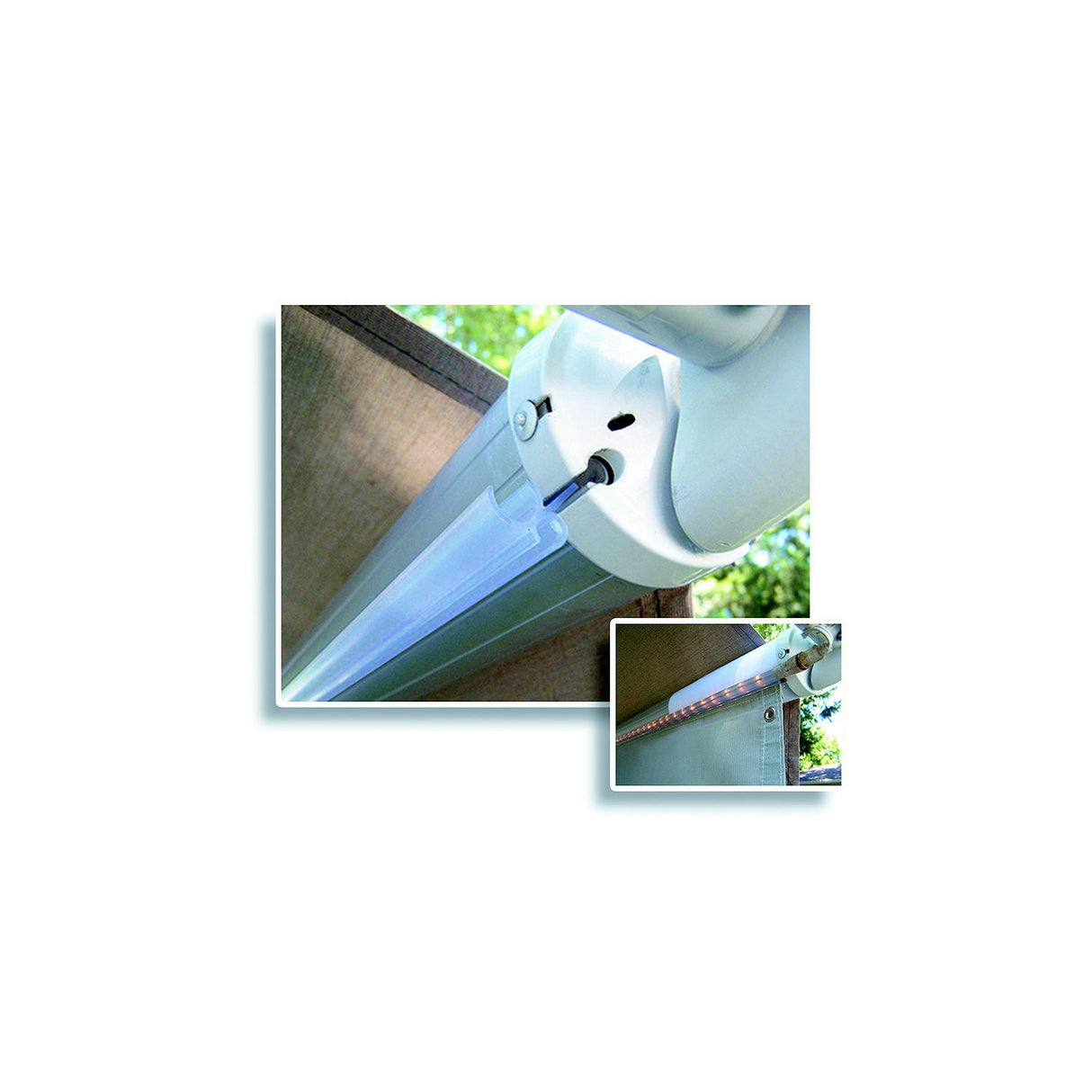 Valterra A30-0600 RV Rope Light Trak Set | Holds 3/8" or 1/2" Rope Lights (Rope lights not included)