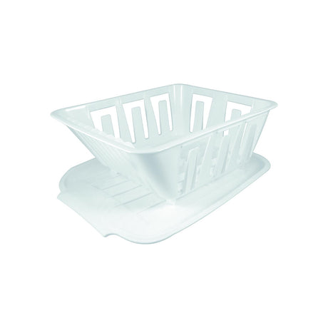 DISH DRAINER SET POLAR WHITE