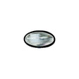 Valterra DG72408VP Oval LED Porch Light w/Switch, Black w/Clear Lens