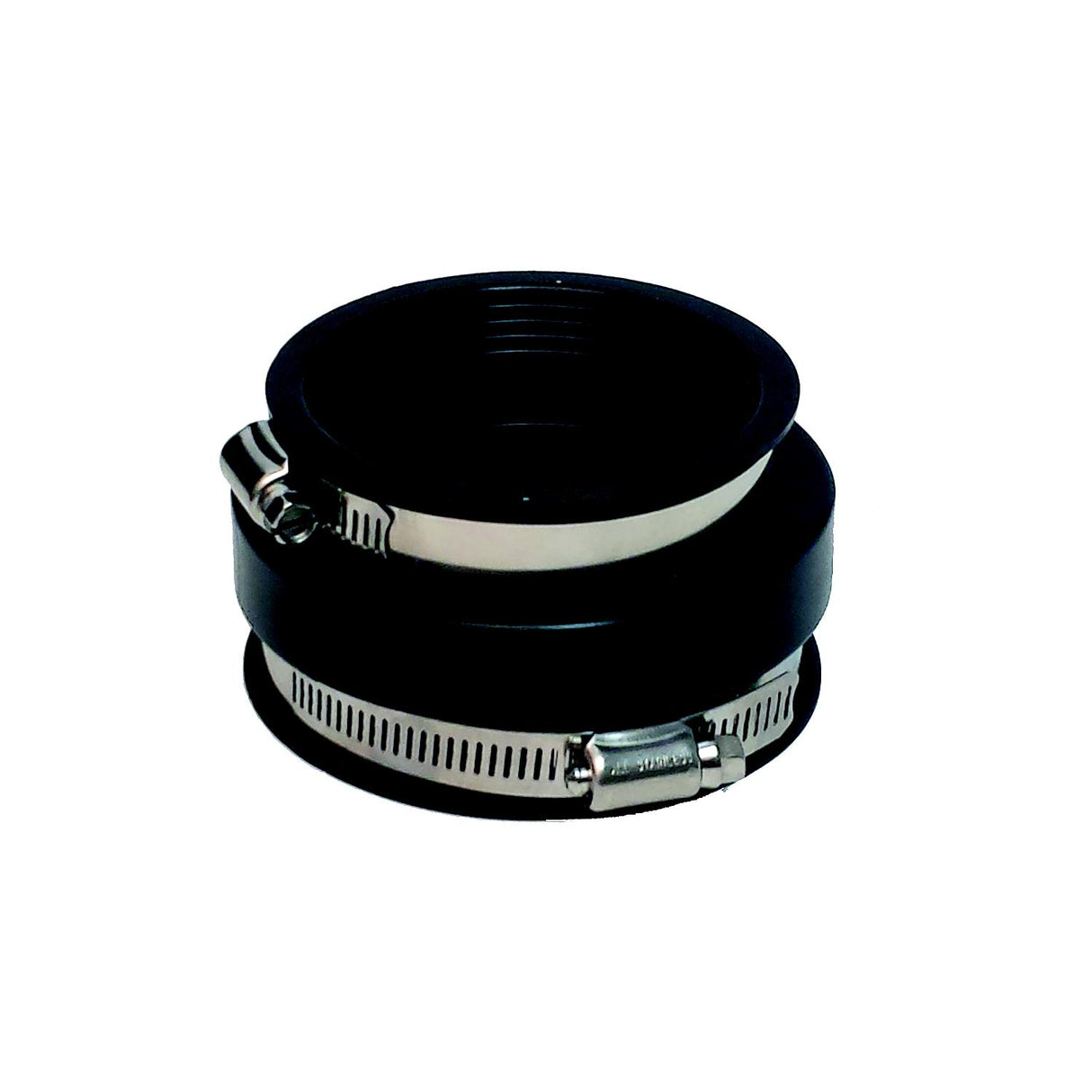 4X3 COUPLER W/HOSE CLAMPS