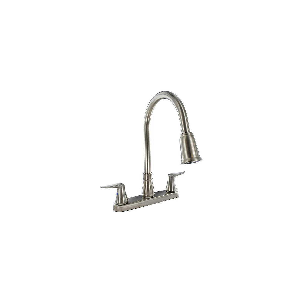 Valterra PF221404 Catalina Two Handle Kitchen Faucet, Brushed Nickel
