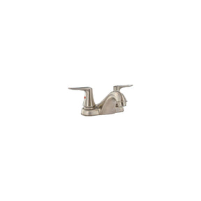 Valterra PF222405 Catalina Two Handle 4″ Lavatory Faucet Hi-Rise Spout, Brushed Nickel