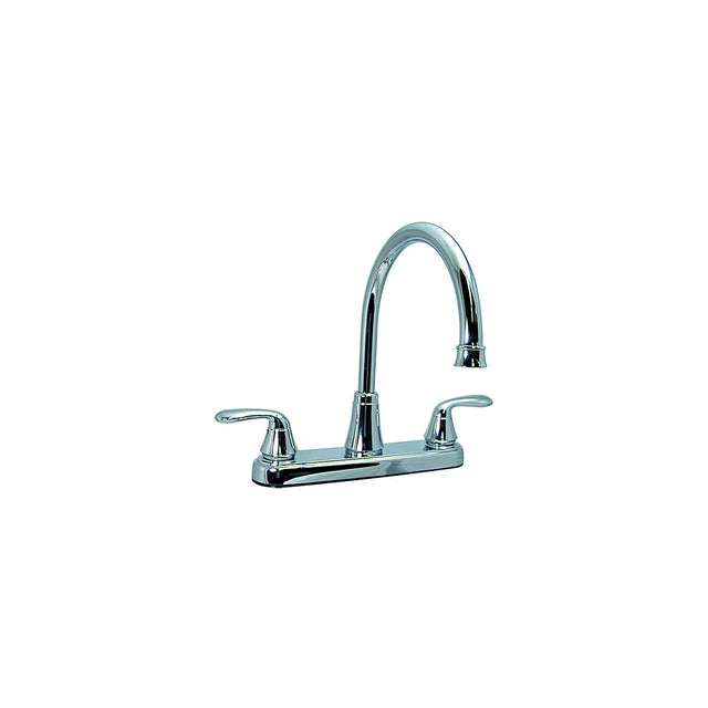 Valterra Phoenix Two Handle 8″ Hi-Arc Hybrid RV Bathroom Lavatory Faucet