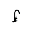 Valterra PF231710 Premium Slimline Single Handle Bar Faucet, Matte Black