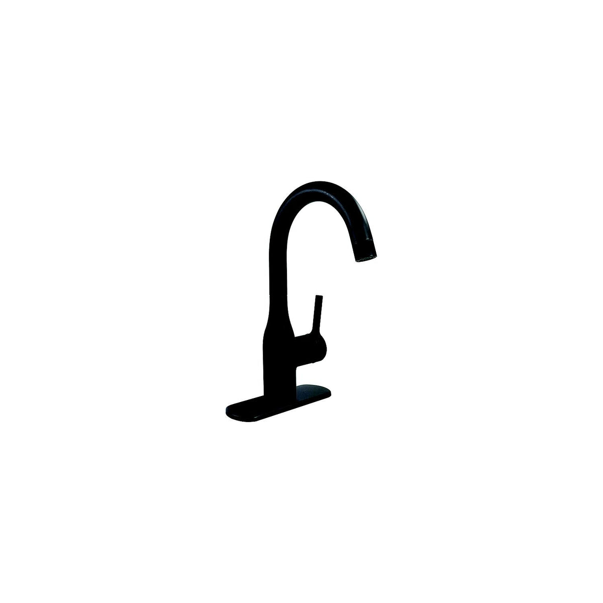 Valterra PF231710 Premium Slimline Single Handle Bar Faucet, Matte Black
