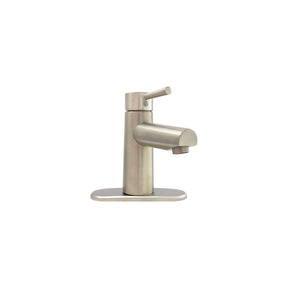 Valterra/Dometic PF232403 4″ Premium Single Handle Vessel Lavatory Faucet, Brushed Nickel