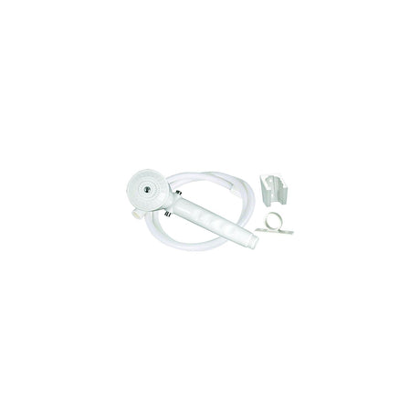 Valterra Phoenix PF276024 RV Outdoor 60″ Vinyl Shower Hose & Kit, White