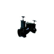 Valterra T80 RV Double Ell Rotating Valve with 3″ Hub x 1 1/2″ Hub x 3″ Bay & Cap