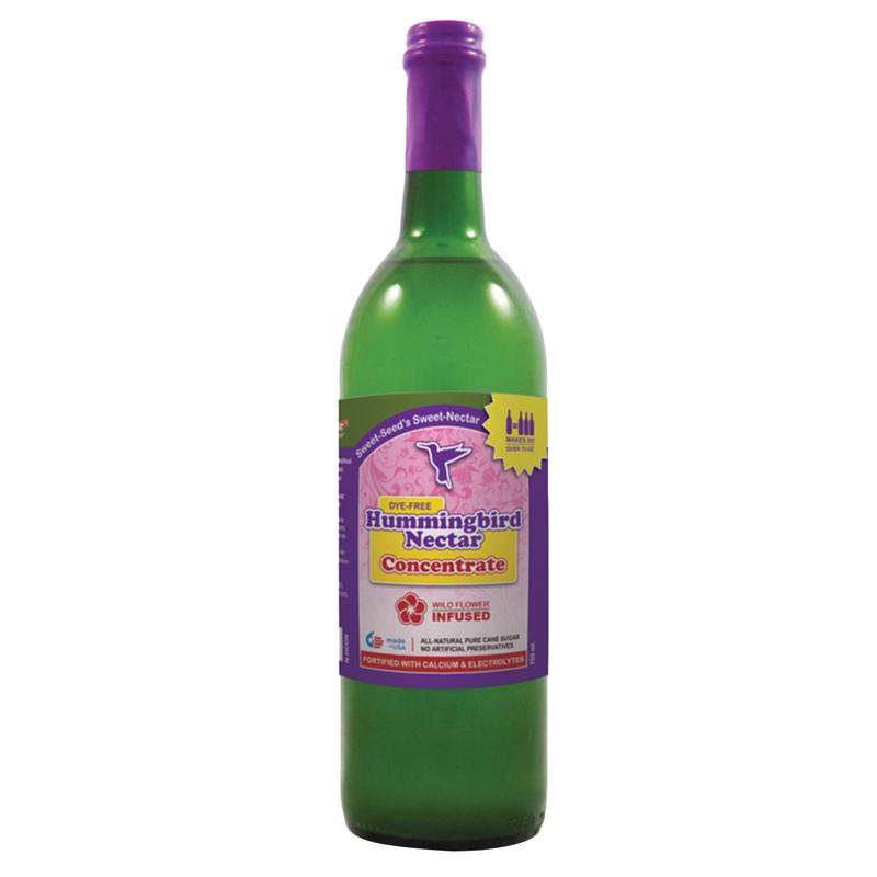 Sweet-Seed Sweet-Nectar Hummingbird Sucrose Nectar Concentrate 750 ml, Pack of 12