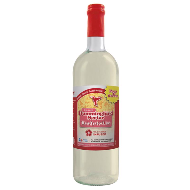 Sweet-Seed Sweet-Nectar Hummingbird Sucrose Nectar 750 ml, Pack of 12