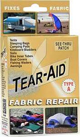 Tear-Aid D-KIT-A01-100 Fabric Repair Kit, Clear, A