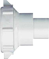 Plumb Pak PP55-8W Reducing Coupling, 1-1/2 x 1-1/4 in, Slip-Joint, Polypropylene, White