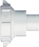 Plumb Pak PP55-8W Reducing Coupling, 1-1/2 x 1-1/4 in, Slip-Joint, Polypropylene, White