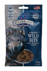 Blue Buffalo Blue Wilderness Chicken Grain Free Treats For Dog 4 oz 1 pk
