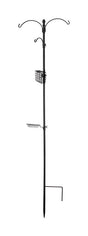 Panacea Birding Basics Wild Bird & Hummingbird 5 lb Steel Bird Feeding Station Kit 3 ports