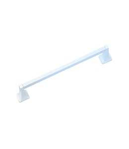Boston Harbor L3618-51-07-3L Towel Bar, 18 in L Rod, White, Surface