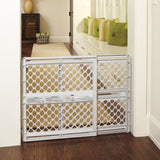 North States 26 in. H X 26-42 in. W Plastic Pet Gate