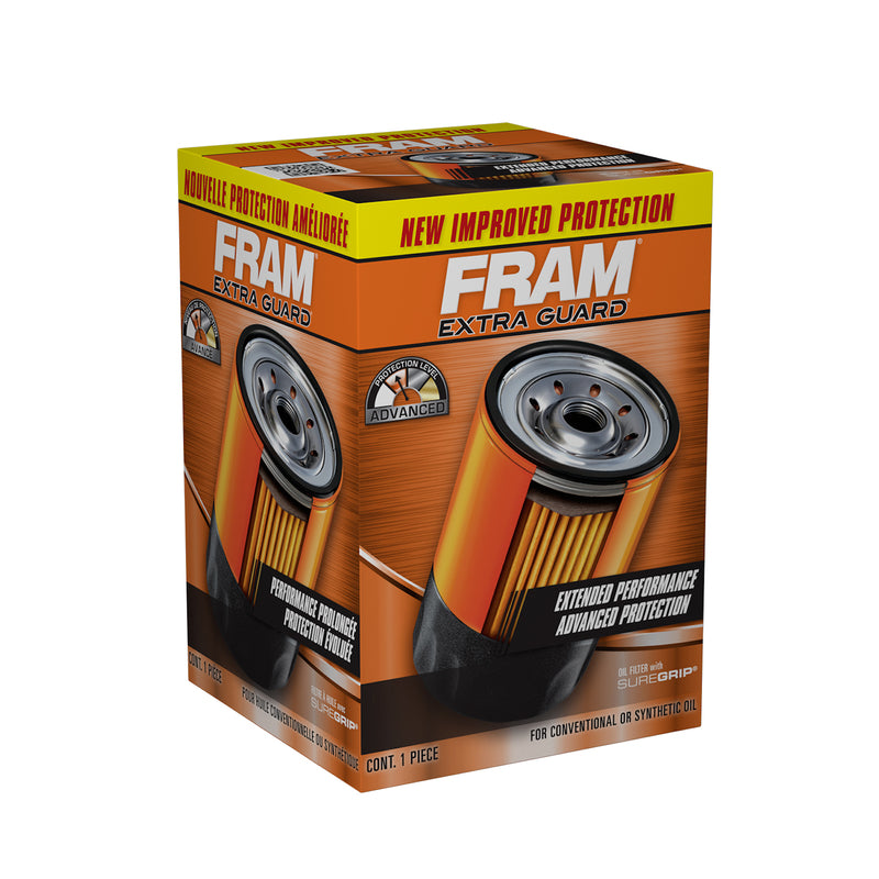 Fram PH3682 Full Flow Lube Oil Filter, 3/4- 16 Connection, Threaded, Cellulose, Synthetic Glass Filter Media