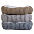 Aspen Pet Multicolored Micro Suede/Polyester Plaid Pet Bed 6 in. H X 20 in. W X 15 in. L, Pack of 15