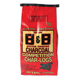 B&B Charcoal All Natural Char-Logs 30 lb