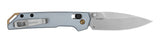 Kershaw 2051 Pocket Knife, 3 in L Blade, Steel Blade, Anodized Handle, Ice Blue Handle