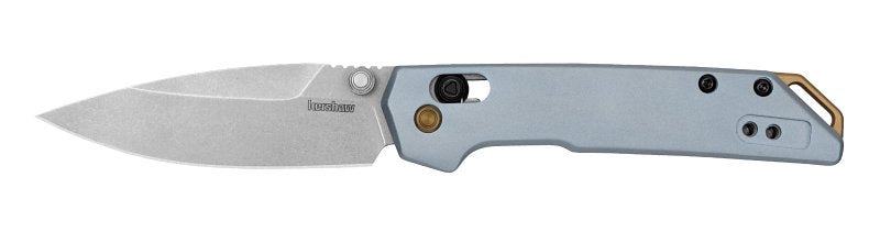 Kershaw 2051 Pocket Knife, 3 in L Blade, Steel Blade, Anodized Handle, Ice Blue Handle