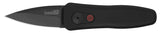Kershaw 7500BLK Knife, 1.9 in L Blade, Stainless Steel Blade, Aluminum Handle, 5.1 in OAL