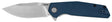 Kershaw Lucid Series 2036 Pocket Knife, 3.2 in L Blade, 8Cr13MoV Stainless Steel Blade, Contoured, Secure Grip Handle