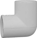 IPEX 435539 Pipe Elbow, 3/4 in, FPT, 90 deg Angle, PVC, White, SCH 40 Schedule, 150 psi Pressure