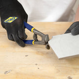 QEP 10003 Tile Nipper, 1/8 to 1/4 in Cutting Capacity, 5/8 in W Jaw, Contoured, Coated Grip Handle