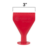 Roberts 10-981-25 Snozzle, Plastic, Red, For: 11 oz and 30 oz Cartridges