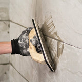 QEP 10070 Grout Float, 12 in L, 4 in W, Easy-Grip Handle, Rubber