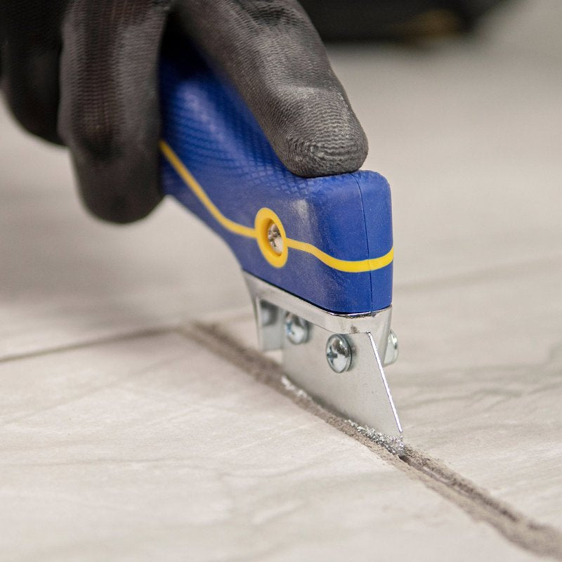 QEP 10093 Grout Saw, 2 in L Blade, 0.13 in W Blade, Carbide Blade, Ergonomic Handle, Plastic Handle