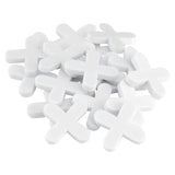 QEP 10005 Series Tile Spacer, 1/4 in L, Plastic, White