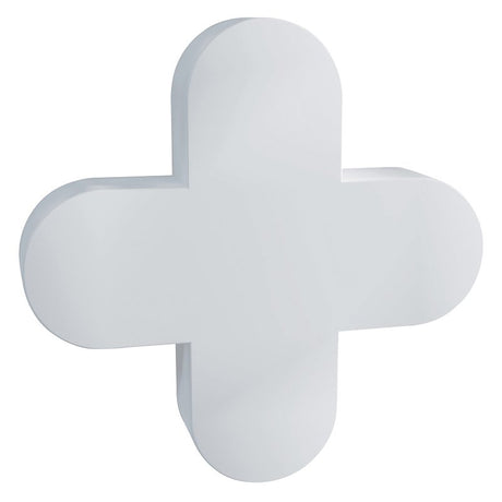 QEP 10005 Series Tile Spacer, 1/4 in L, Plastic, White