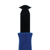 QEP 10058 Backerboard Scoring Knife, 9-1/2 in OAL, Carbide/Steel Blade, Rubber Handle, Blue Handle