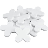 QEP 10027 Series Traditional Flexible Tile Spacer, 3/8 in L, Plastic, White
